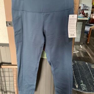 Layer 8 Slate Blue High-Rise Leggings